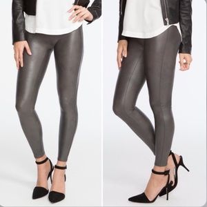 Grey spanx leggings